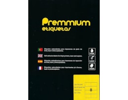 Etiquetas Multiusos Premmium, 105X74mm, Refª4764 Cx.100fls