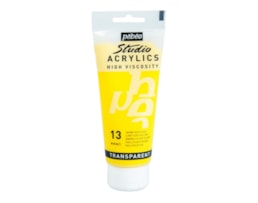 Acrílico Pebeo Studio, Refª 8831013, 100ml, Amarelo Claro