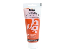 Acrílico Pebeo Studio, Refª 8831039, 100ml, vermelho Veneza