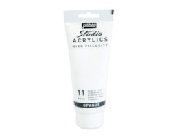 Acrílico Pebeo Studio, Refª 8831011, 100ml, Branco titanium