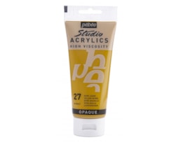 Acrílico Pebeo Studio, Refª 8831027, 100ml, Ocre Amarelo