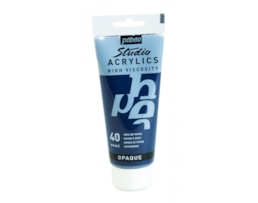 Acrílico Pebeo Studio, Refª8831040, 100ml, Cinzento de Payne