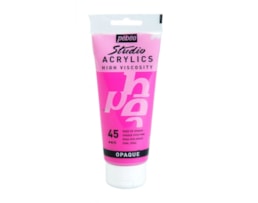 Acrílico Pebeo Studio, Refª 8831045,100ml, Rosa Vivo