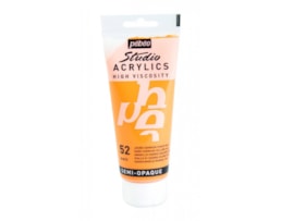 Acrílico Pebeo Studio, Refª 8831052, 100ml, Amarelo Cadmium