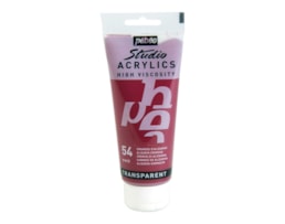 Acrílico Pebeo Studio, Refª 8831054, 100ml, Carmesim Alizari