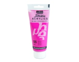 Acrílico Pebeo Studio, Refª 8831055, 100ml, Rosa Azo