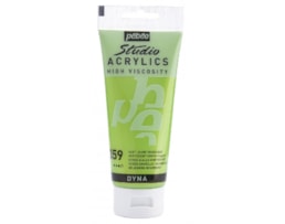 Acrílico Pebeo Studio,  R.837359, 100ml, Irides. Verde Amar