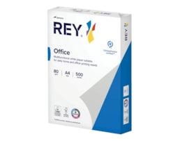 Papel fotocópia, Rey Office, A4 80 grs. Res. c/500fs
