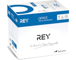 Papel fotocópia, Rey Office, A4 80g. Cxa. c/5 resmas X500 Fl