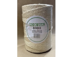 Fio Sisal 2 Cabos, 600/2  Rolo c/1 kg. (300m)
