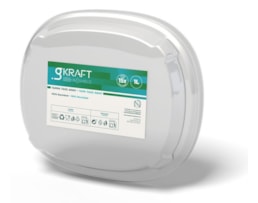 Tampa p/ Take-away Gkraft, em PP Transparente, Emb. 15