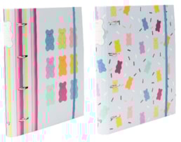 Dossier A4 Ancor, 4 arg. c/ recarga, B`Log Sweet Candy