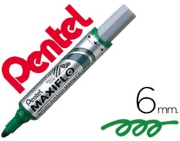 Marcador Pentel Maxiflo MWL5M p/ Quadro Bco. Verde