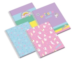 Caderno Espiral A4 Ambar Pets World, c/80 Fls. Pautado