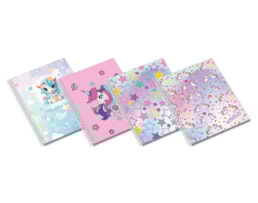 Caderno Espiral A4 Ambar Enchanted World, c/80 Fls. Quad.