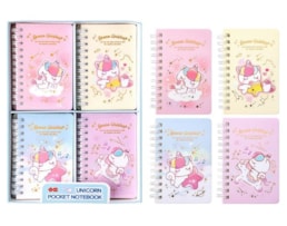 Notebook Igen mini, 70X110mm, Sweet Unicorn, Exp. c/20
