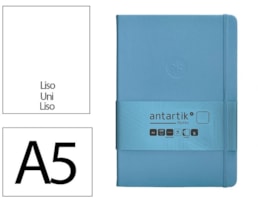 Caderno Notas Antartik, c/El, A5, CD. 100f/80g Liso, Azul Cl