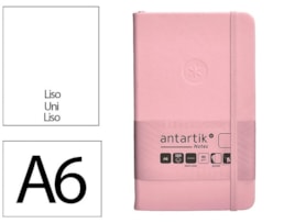 Caderno Notas Antartik, +El, A6, CD. 100f/80g Liso, Rosa P