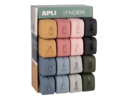 Bolsa p/ lápis, Apli Up North, Silicone, Exp. 16 Un