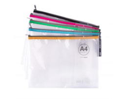 Bolsa Eva-Bag, Apli, 17385 c/ fecho zip, A4, Sortido