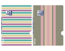 Caderno Agraf. Openflex, PP, A4 48fls/90g. Colorblock Paut.