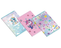 Caderno Agraf. A5 Ambar, Enchanted World, 48 fls./90g, Paut.