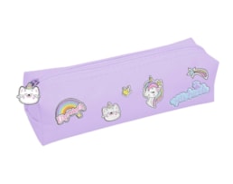 Bolsa p/ Lápis Ambar, rectangular, Unicorn World