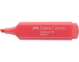 Marcador Faber-Castell Fluorescente Ref.46 Rosa Pastel