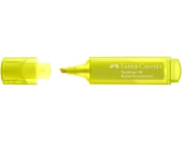 Marcador Faber-Castell Fluorescente Ref.46, Amarelo
