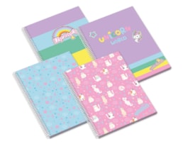 Caderno A4 Agraf. PP, Ambar, 48f./90g, Pets World, Paut