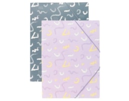 Capa c/ Elásticos e abas, A3, Ancor, Soocool