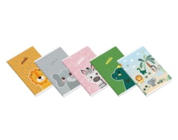 Caderno Agraf. A4 Ambar, Little Friends, 48 fls./90g, Paut.