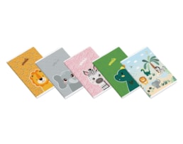 Caderno A4 Agraf. PP, Ambar, 48f./90g, Little Friends, P