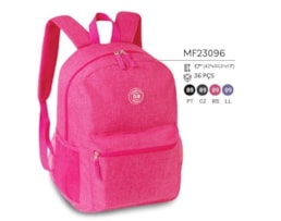 Mochila escolar Clio, 17" MF23096, (43X30,5X13cm), Sortido