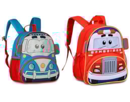 Mochila Clio Pets, Infantil, CP24000D, 13"-33X27X11,5cm