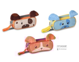 Bolsa p/ Lápis Clio Pets, CP24068F, Duplo, 21X9X6 cm, sort.