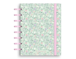 Caderno Ecosmart A5, PP, 100F/100g (60P+20Q+20L) S. Flowers