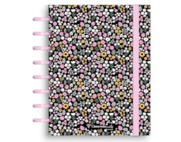 Caderno Ecosmart A5, PP, 100F/100g (60P+20Q+20L) B. Garden