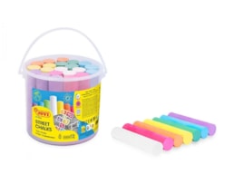 Giz Jumbo Jovi, 7 cores, refª 1130, balde c/21 sort.