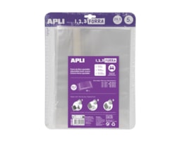 Bolsas Apli PP p/protecção c/29,5cm Ajustáveis, 16915 , Bl.5