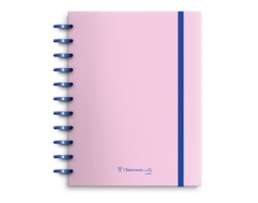 Caderno Ecosmart A4, PP, 100Fls./100g. Rosa