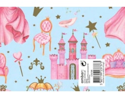 Papel Fantasia Ambar 70x100, Inf, Princess, C10/381, 25F
