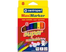 Marcador Centropen 8770 Maxi, c/ 8 cores