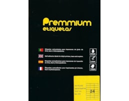 Etiquetas Multiusos Premmium, 70X37mm, Refª4767 Cx.100fls