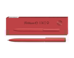 Esferográfica Pelikan INEO, cx. metal, Vermelho