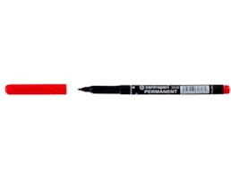 Marcador Centropen Permanente, Refª 2536, 1mm, Encarnado
