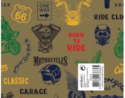 Papel Fant. Ambar 70x100 Clássico Ride Club, C40/347, 25F