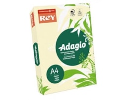 Papel Fotocopia Adagio A4 80g Marfim-93, Rs. 500 fls