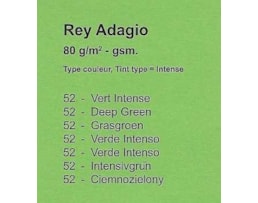 Papel Fotocopia Adagio A4 80g, 500Fls. Verde Intenso-52