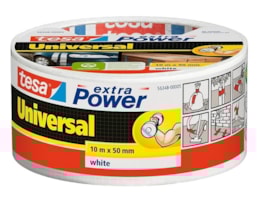 Fita Cola Americana Tesa Extra Power 50mmx10m Ref.56348, Bco